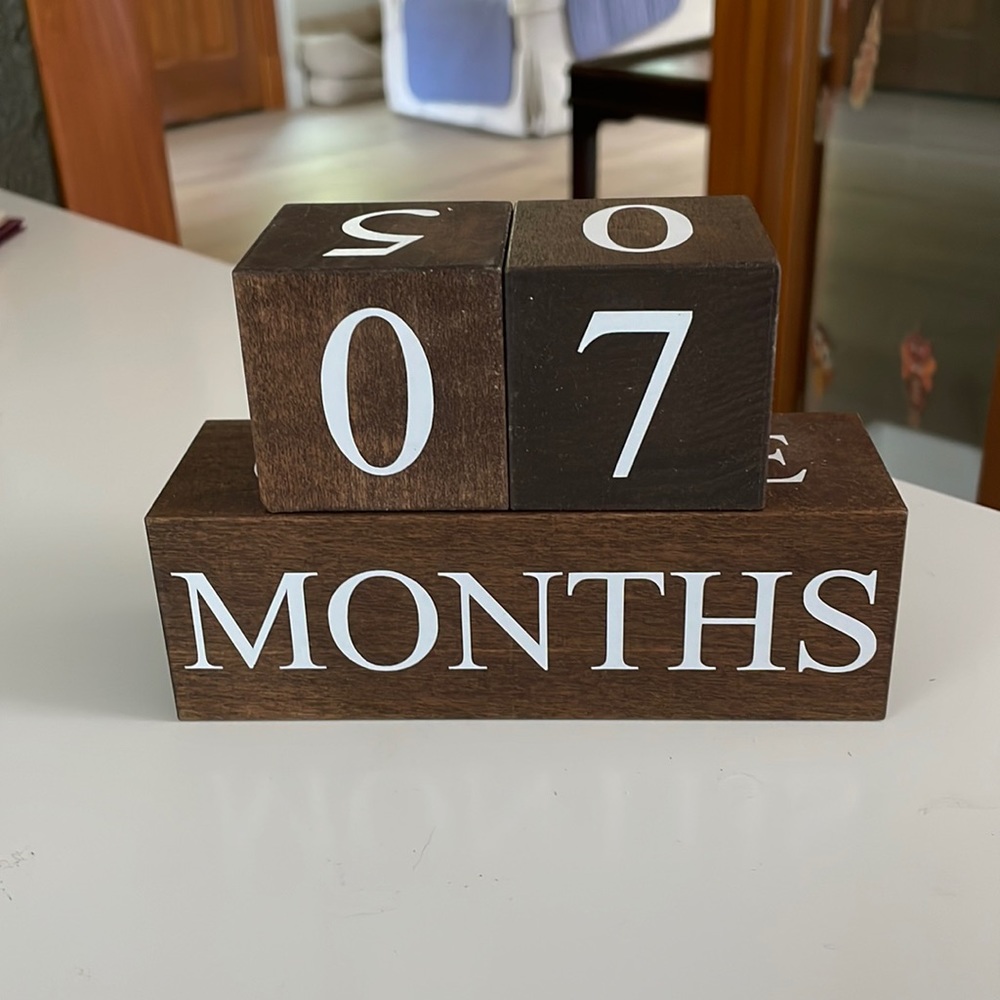 Wooden Milestone Blocks